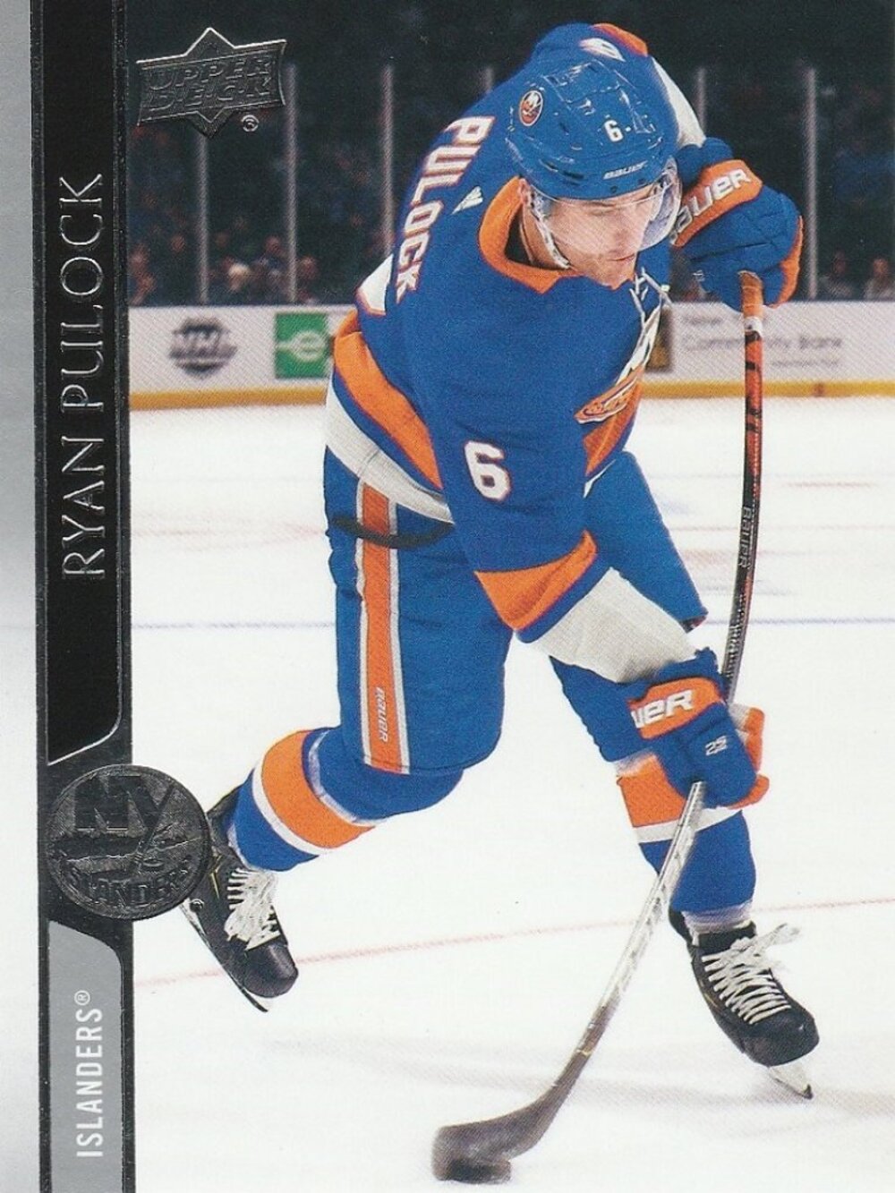 Ryan Pulock - 2020/2021 Upper Deck Series 2 Hockey Card